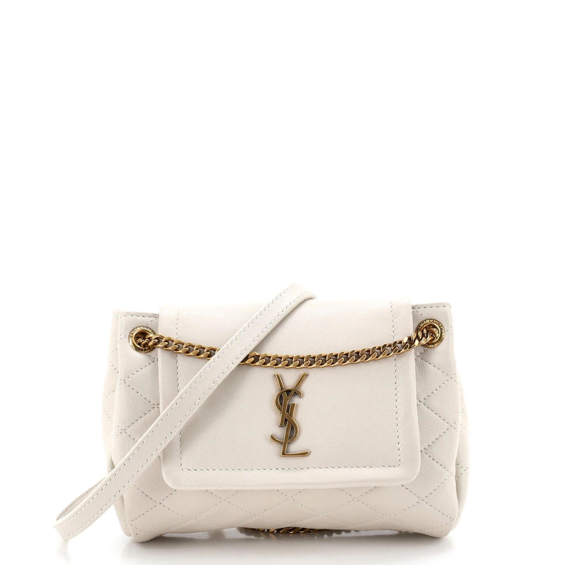 Leather crossbody bag