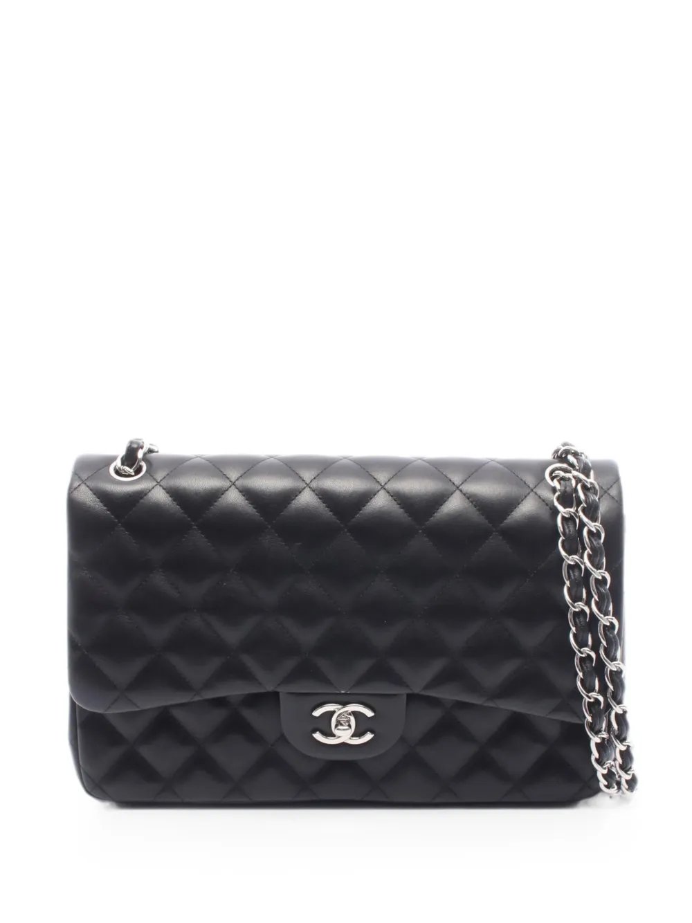 2014 classic Large W flap shoulder bag