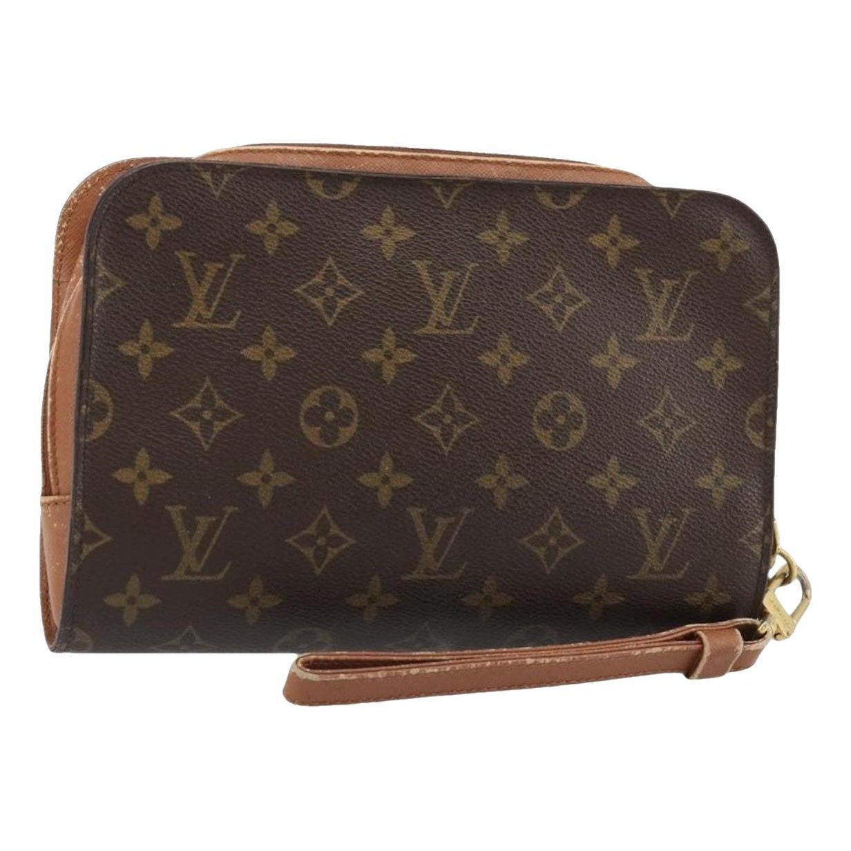 Orsay leather clutch bag
