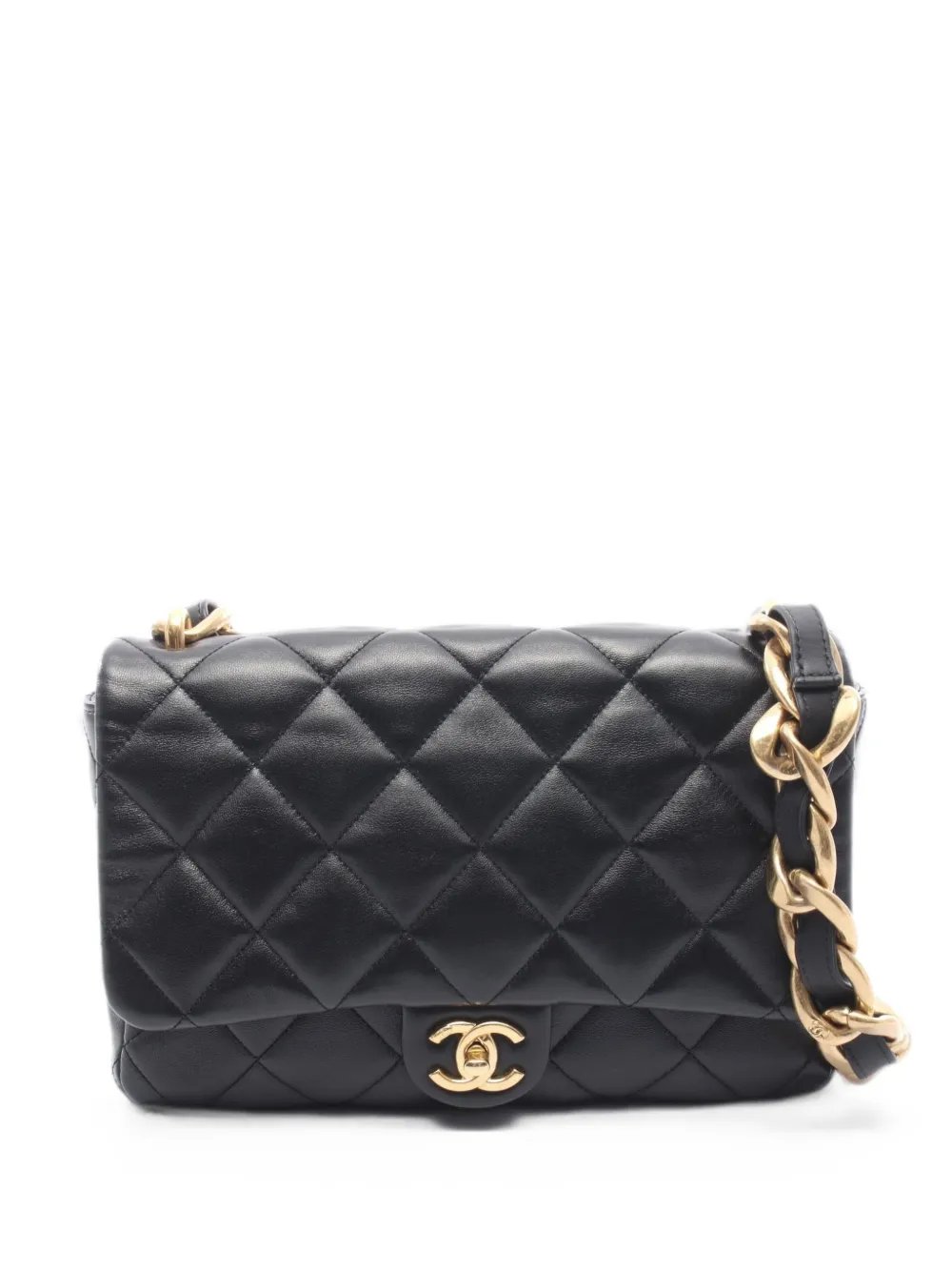 2021 large Flap matelassé shoulder bag