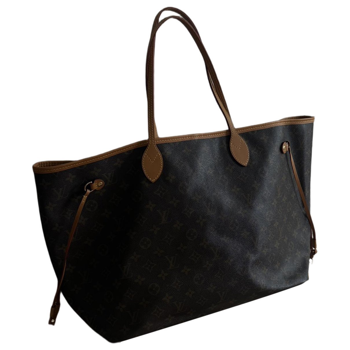 Neverfull leather tote