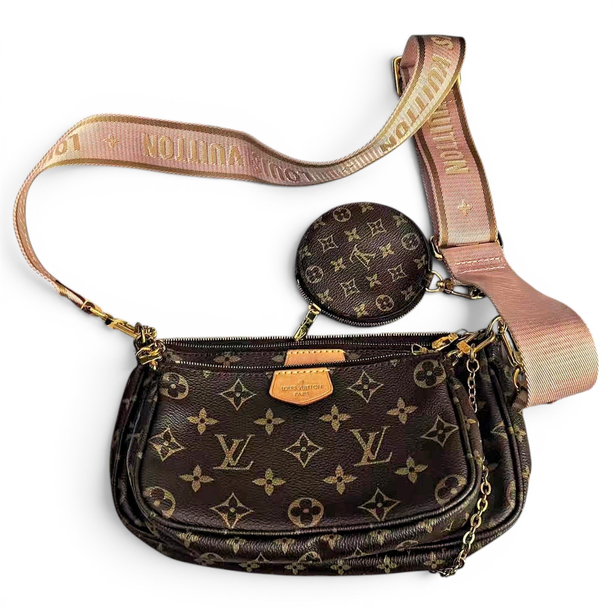 Multi Pochette Accessoires leather handbag