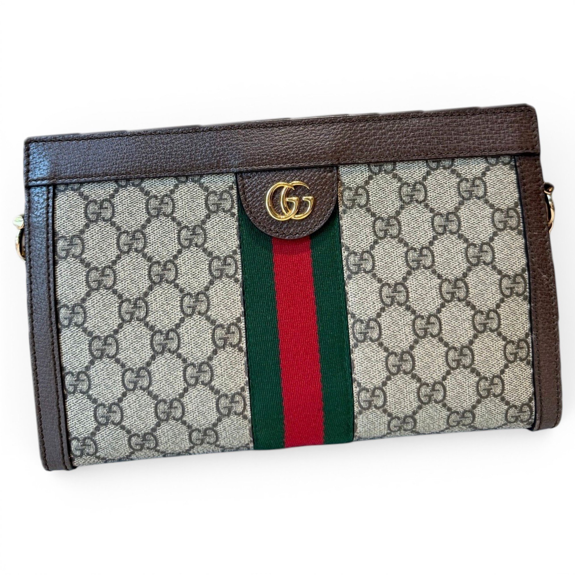 Ophidia Chain leather handbag
