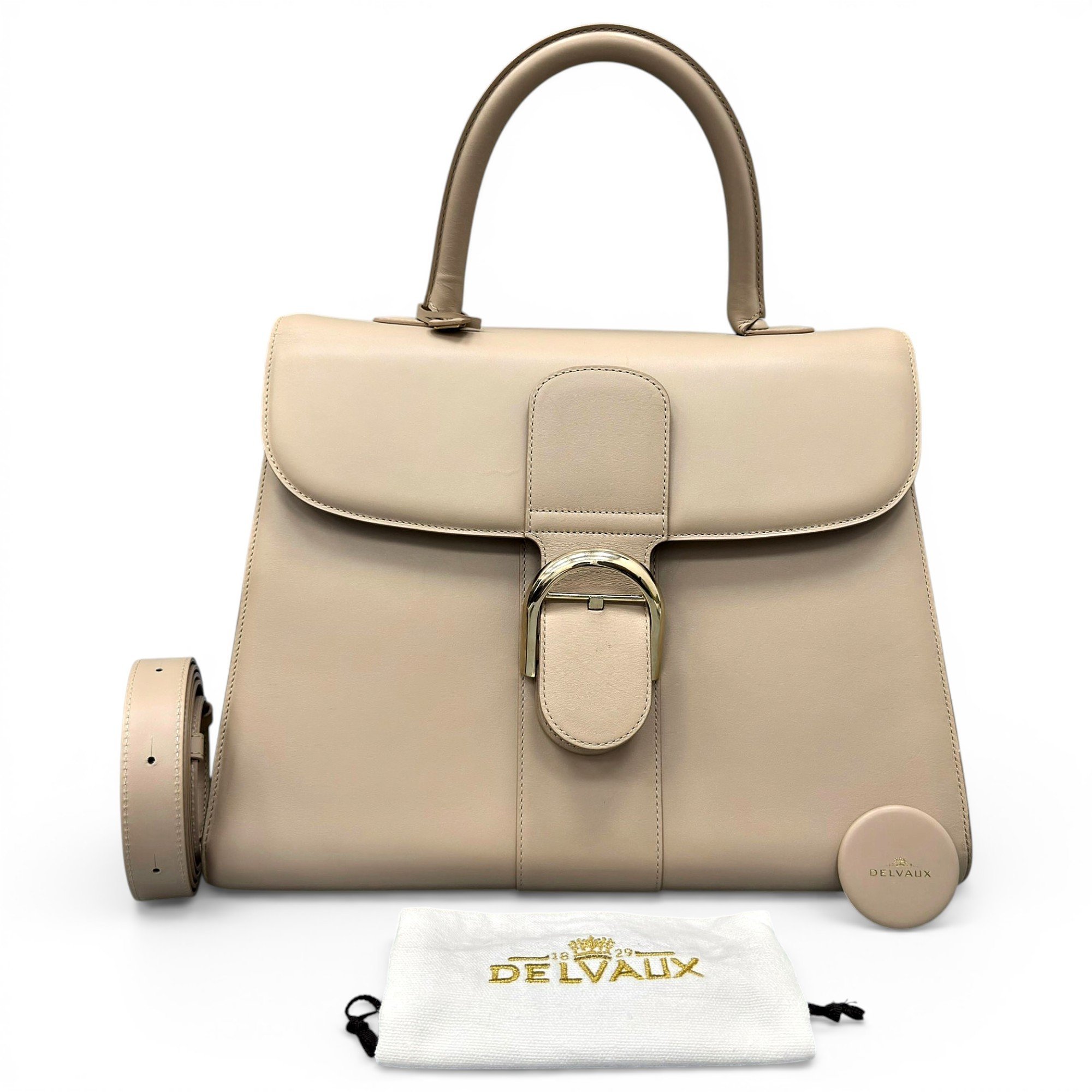 Brillant leather handbag
