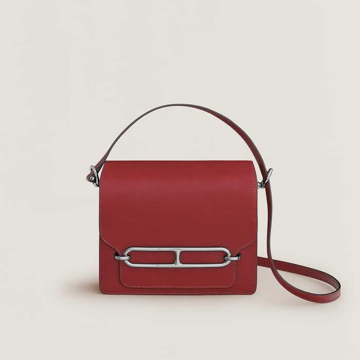 Rouge Grenat Roulis Mini Bag