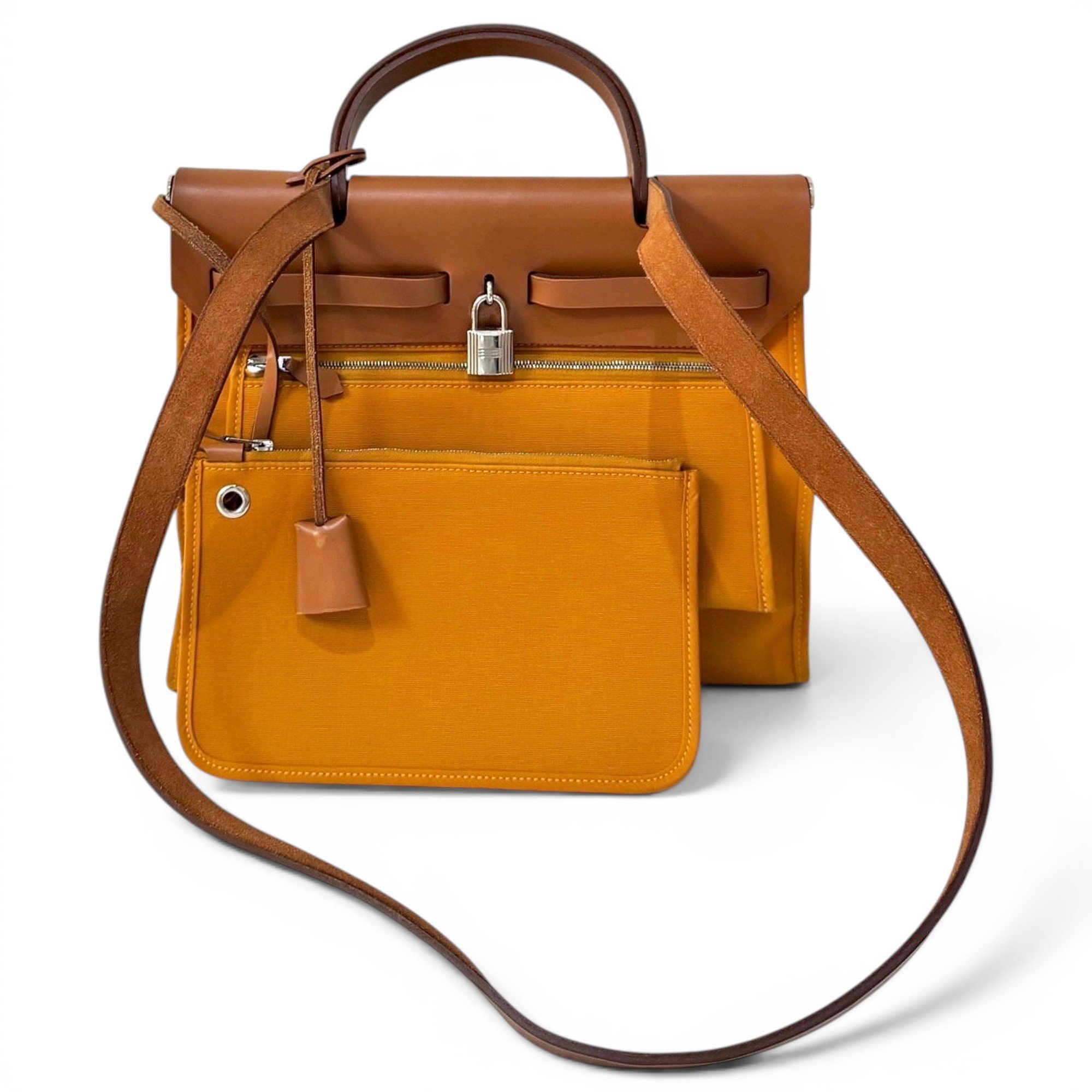 Herbag leather handbag