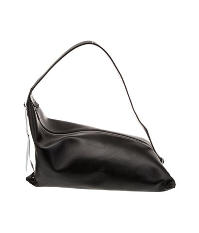 Courreges Leather Shoulder Bag
