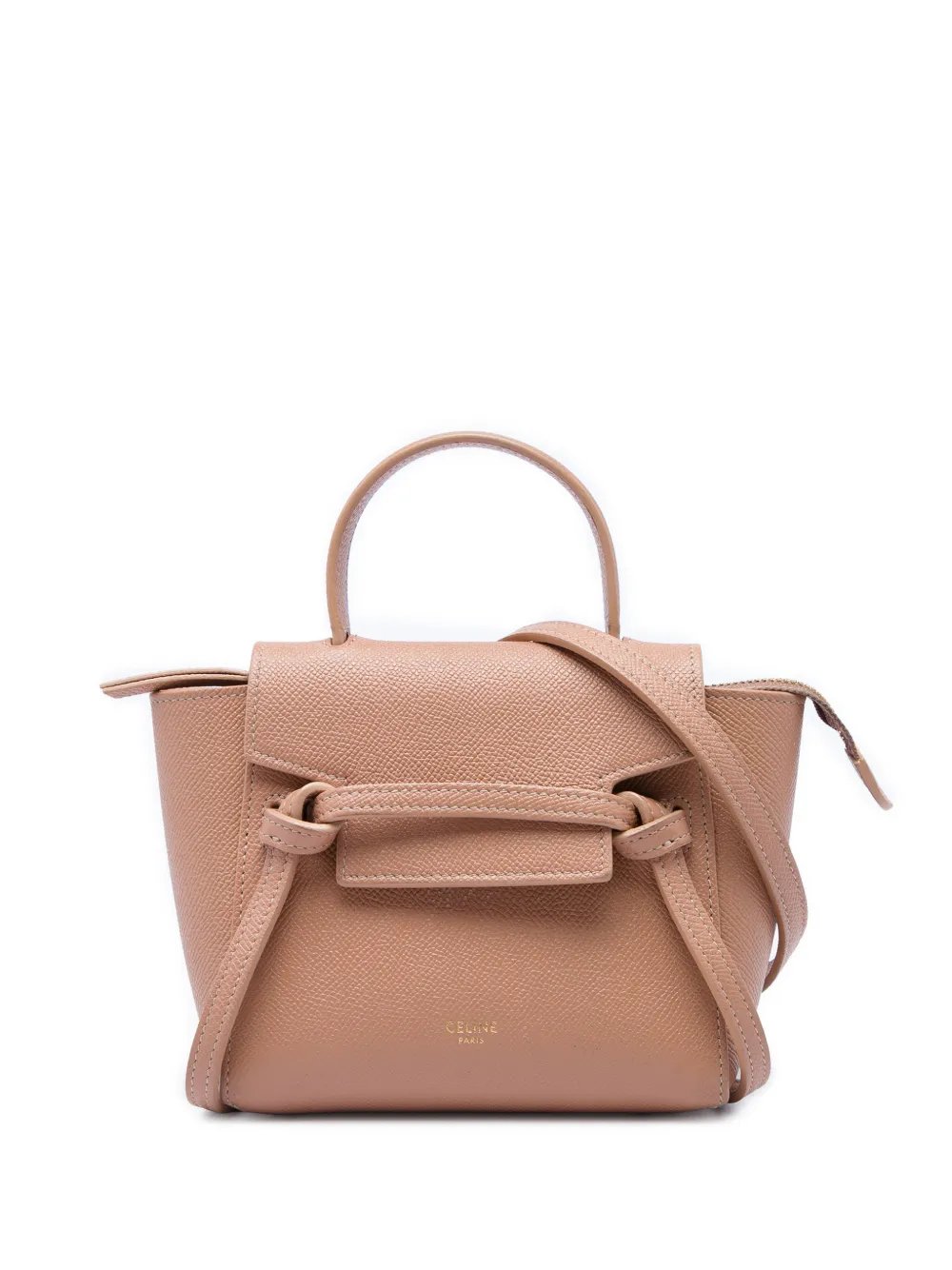 2020 Pico Grained Calfskin Belt Bag satchel