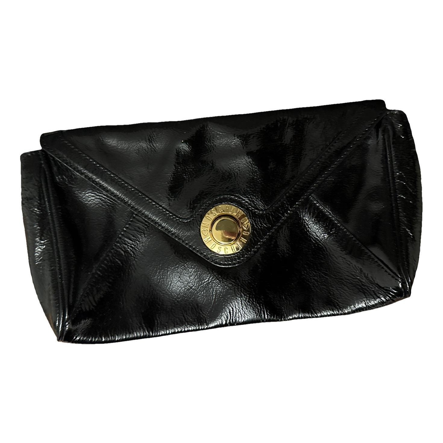 Moschino Leather clutch bag