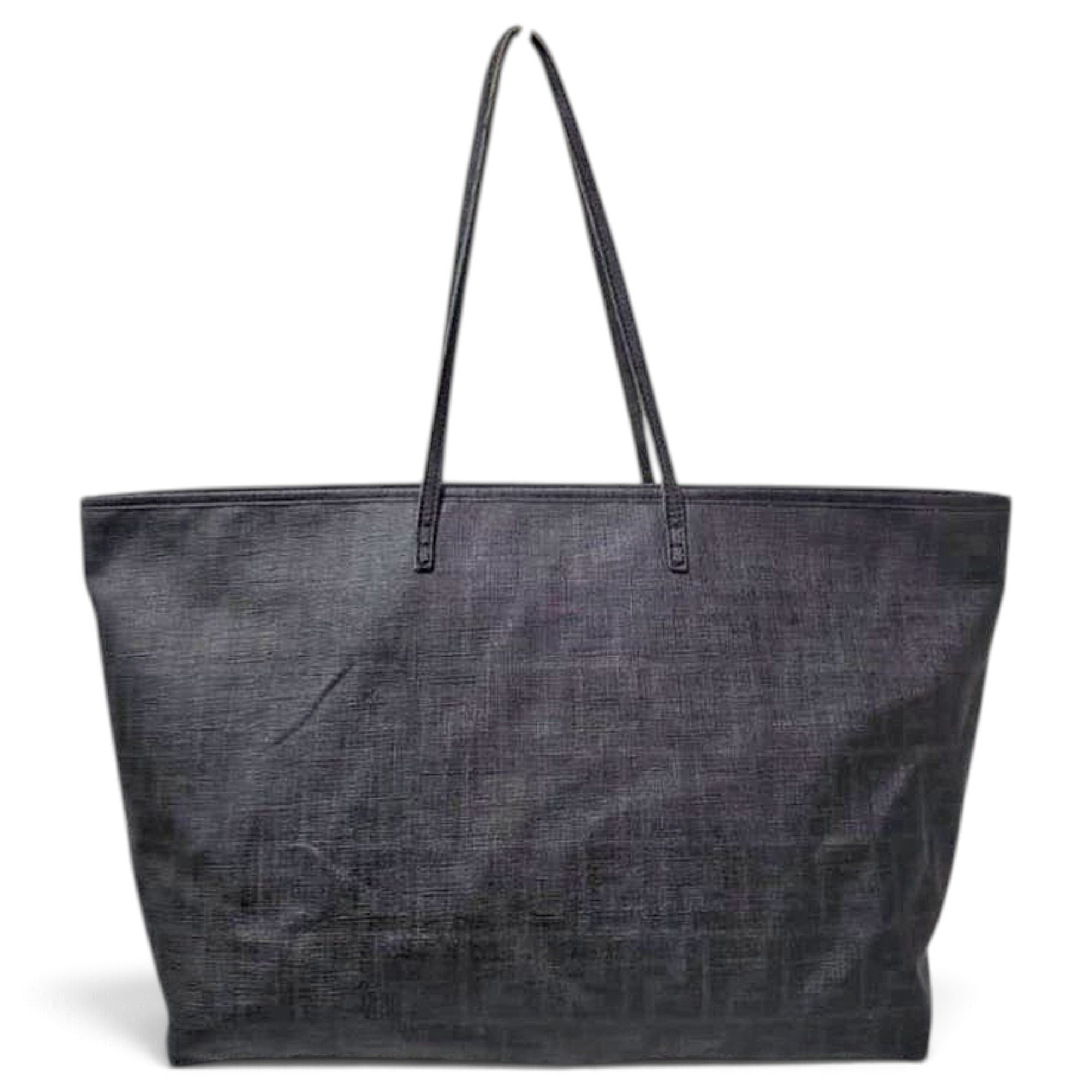 FF leather tote