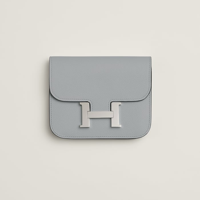 Gris Pantin Constance Slim Wallet