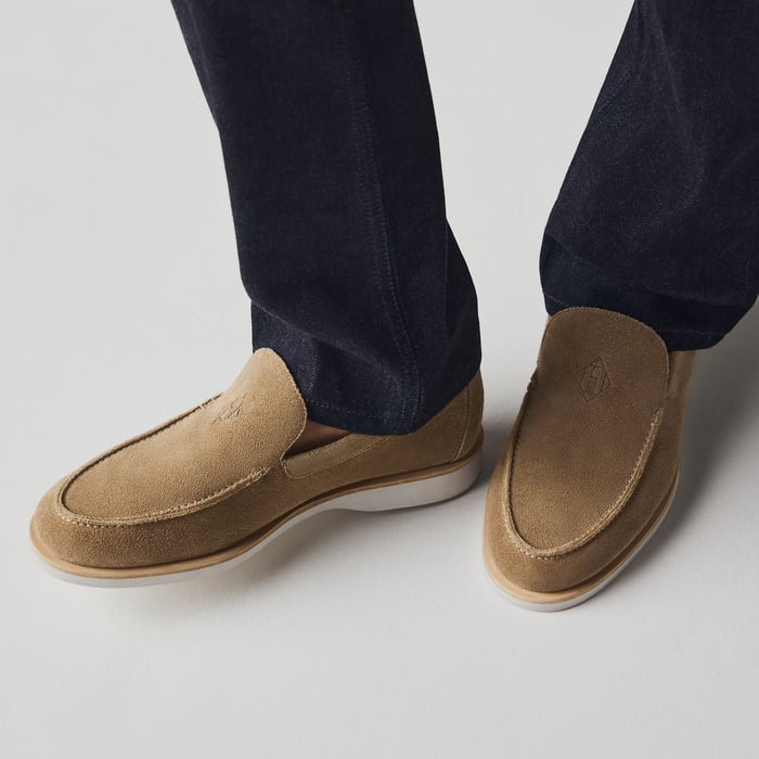 Beige Sable Low Loafer
