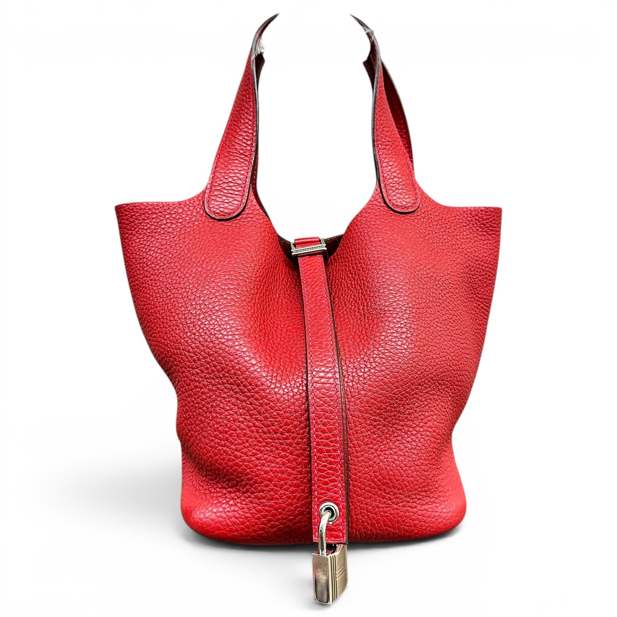 Picotin leather handbag