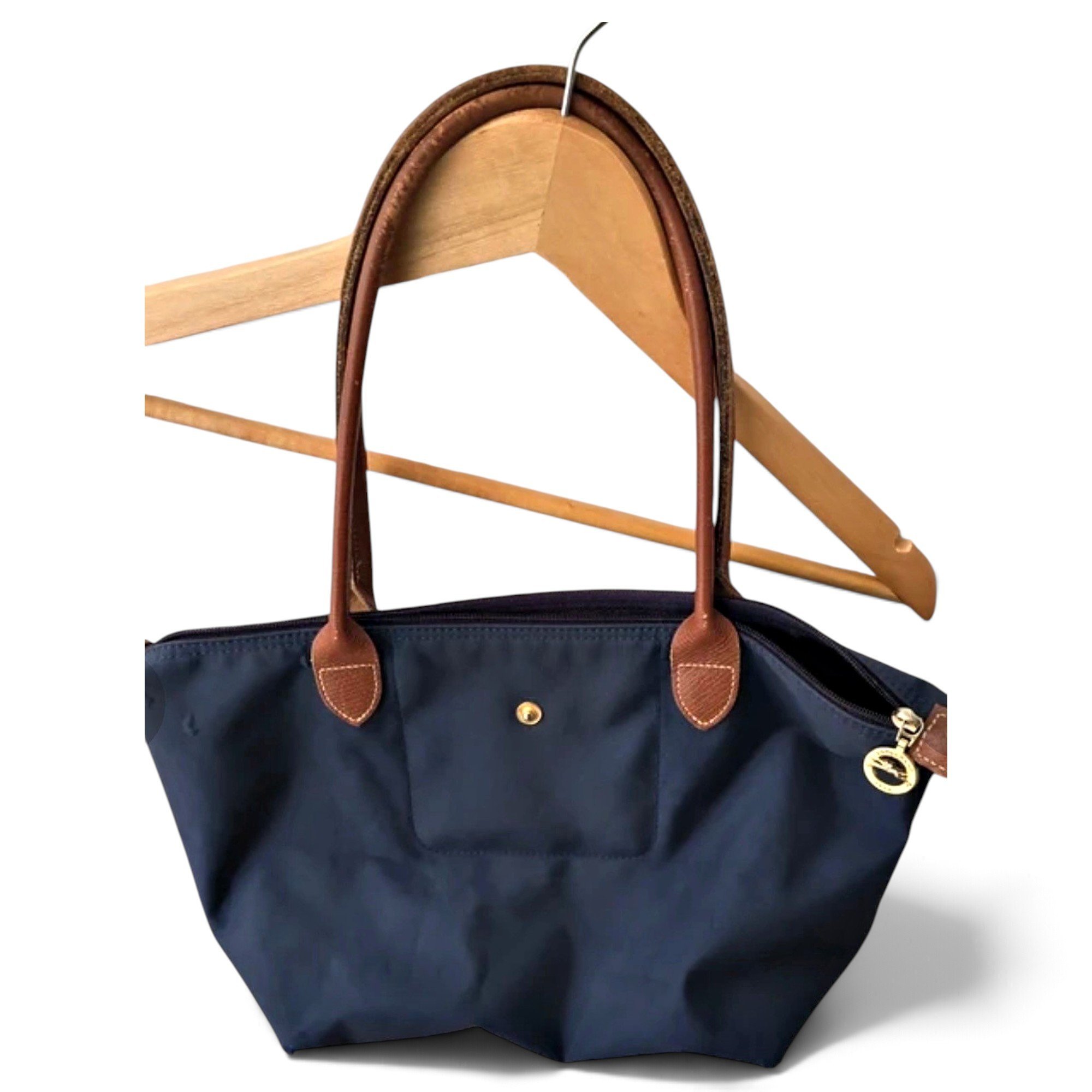 Pliage leather tote