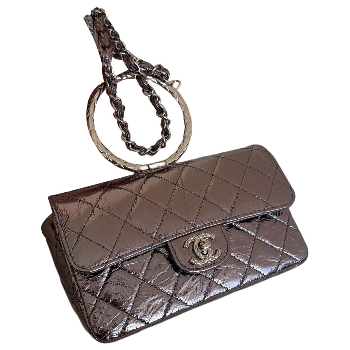 Leather handbag