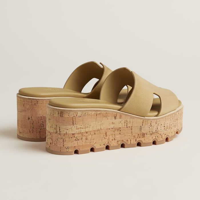 Beige Albâtre Eze 30 Sandal