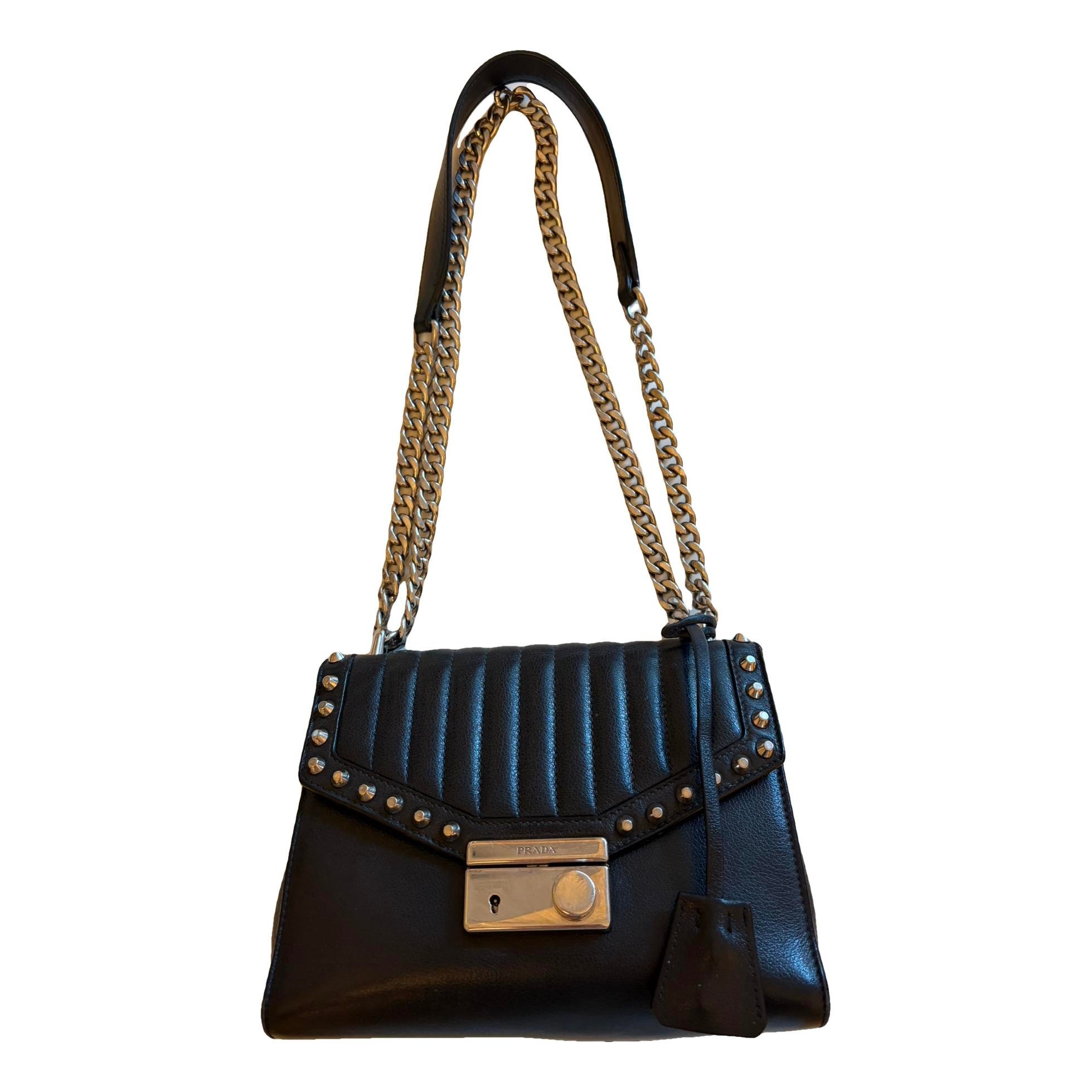 Leather crossbody bag