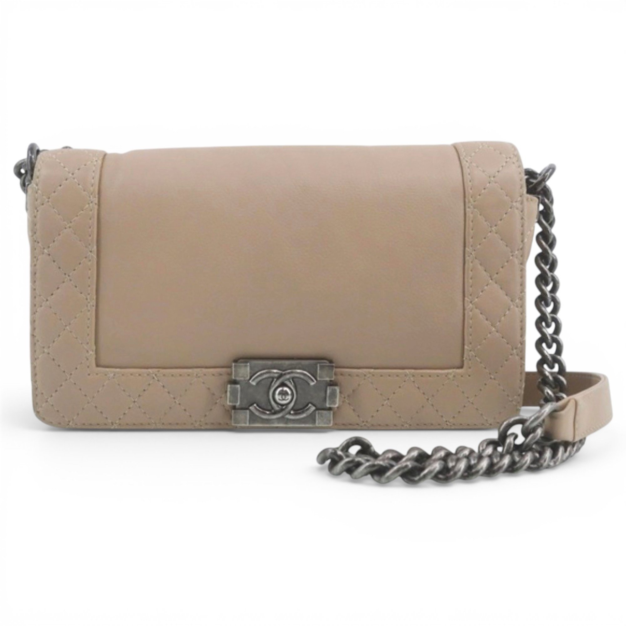 Boy leather crossbody bag