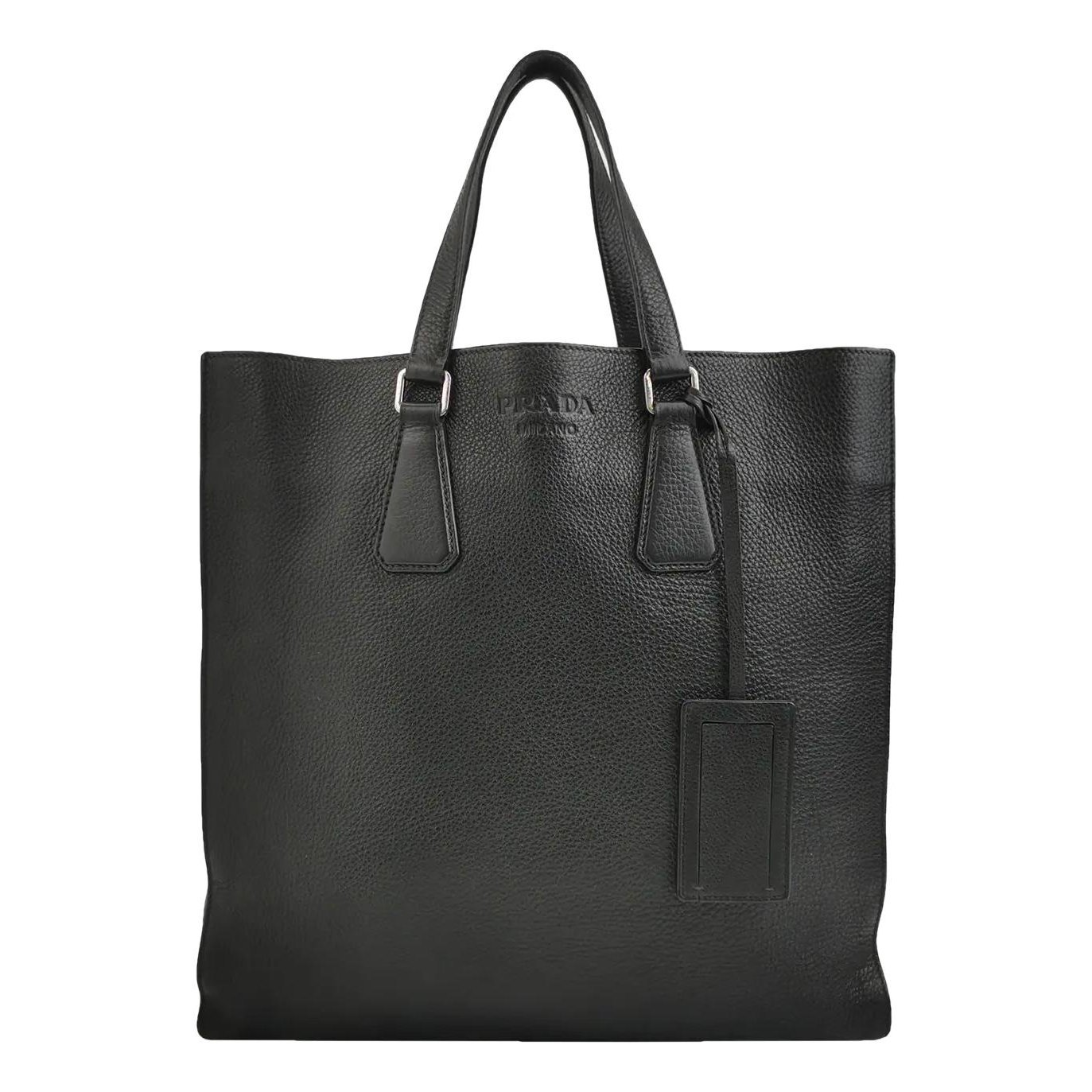 Leather tote