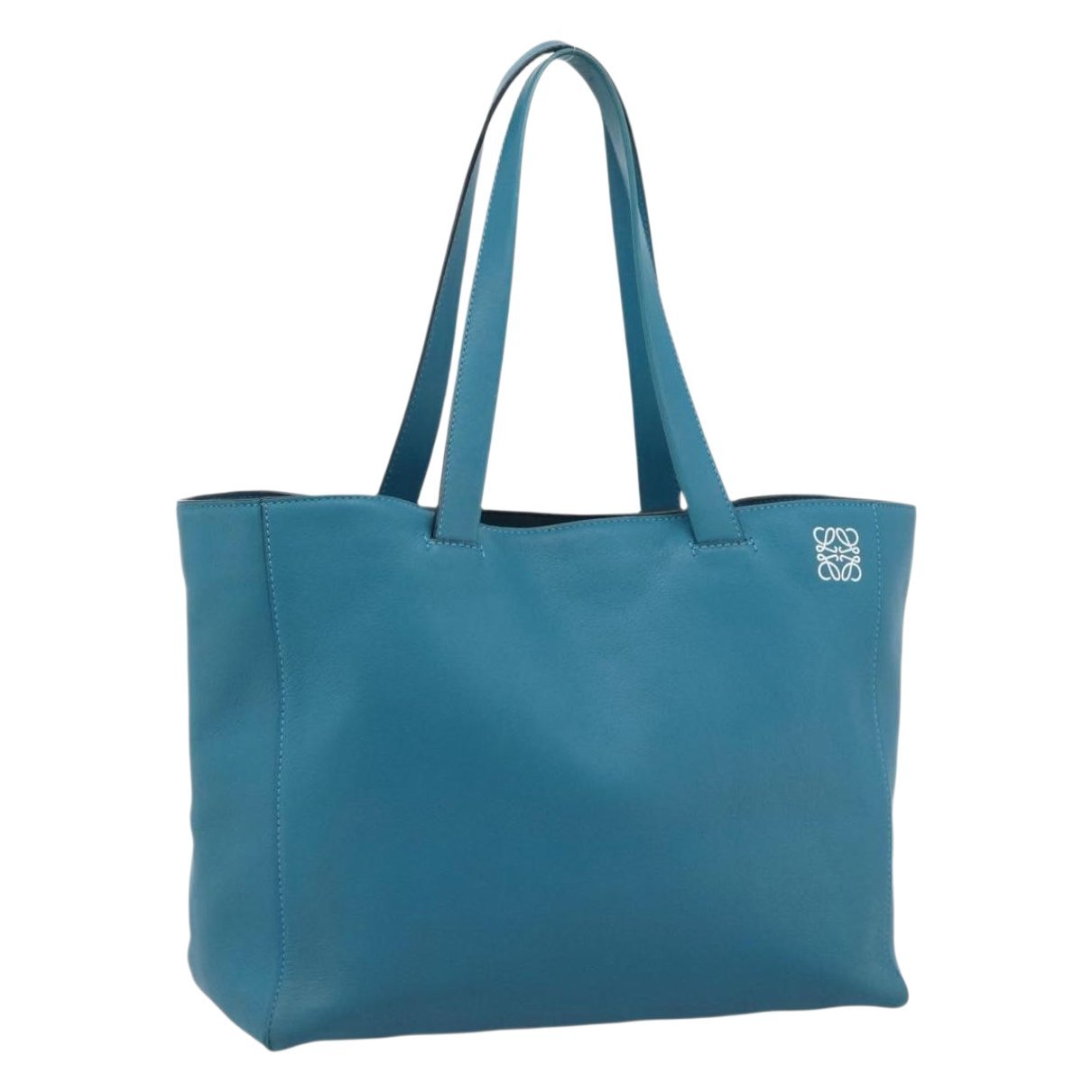 Anagram leather tote