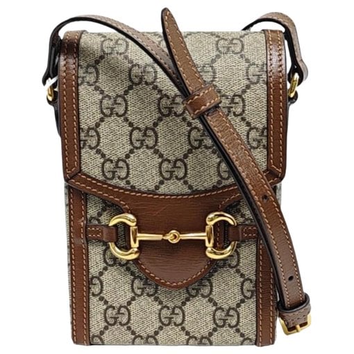 Handle Horsebit 1955 leather mini bag