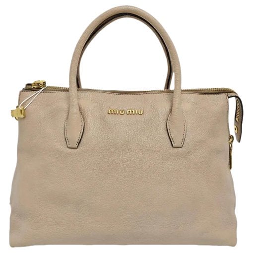Leather handbag