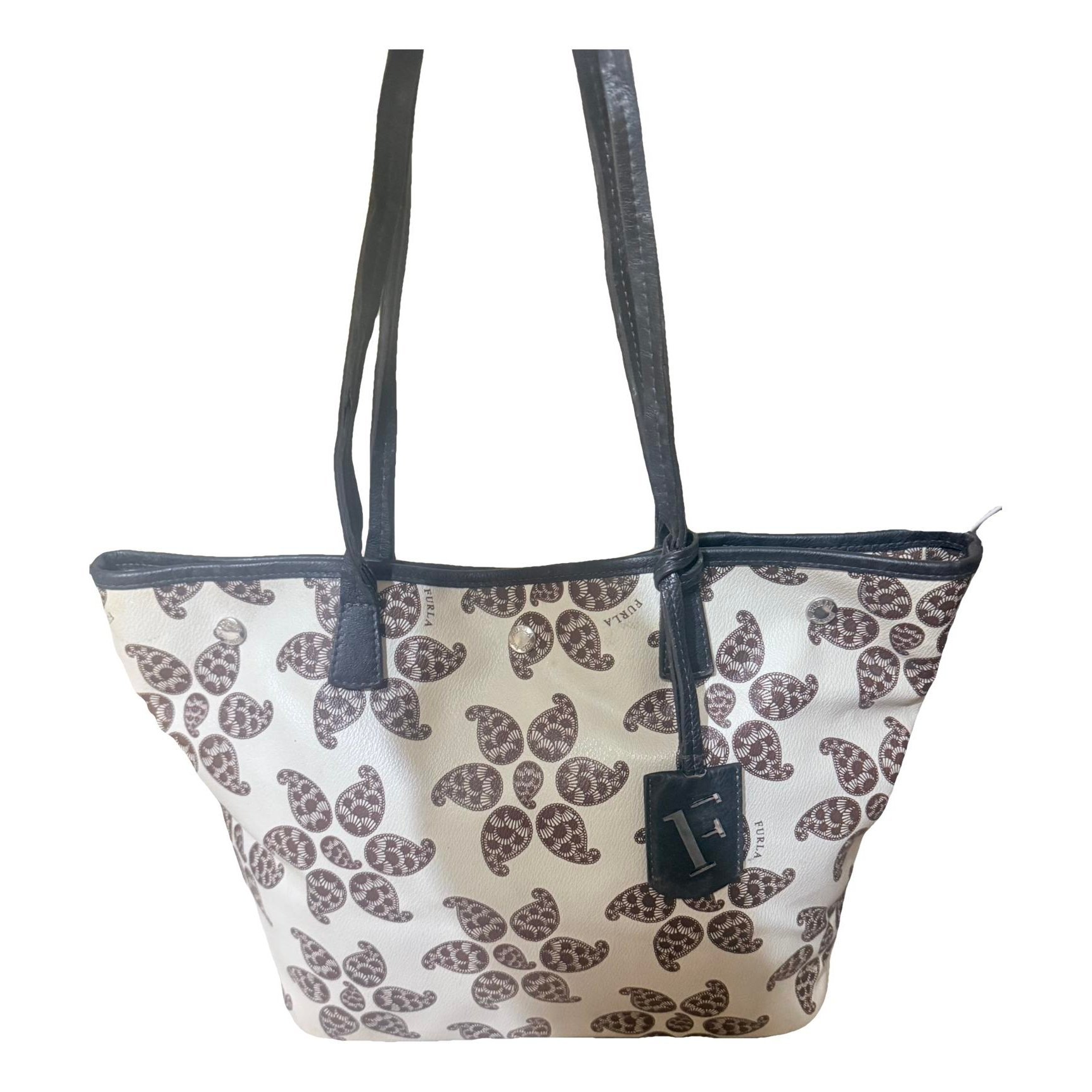 Leather tote