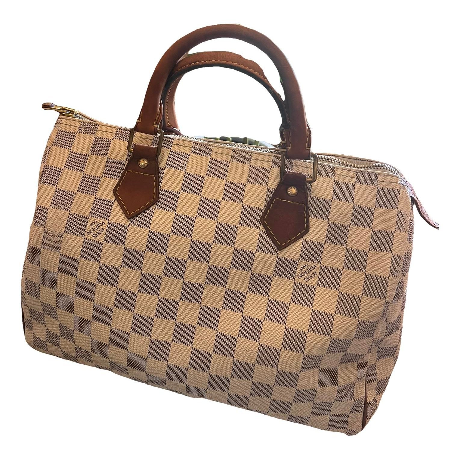 Speedy leather handbag