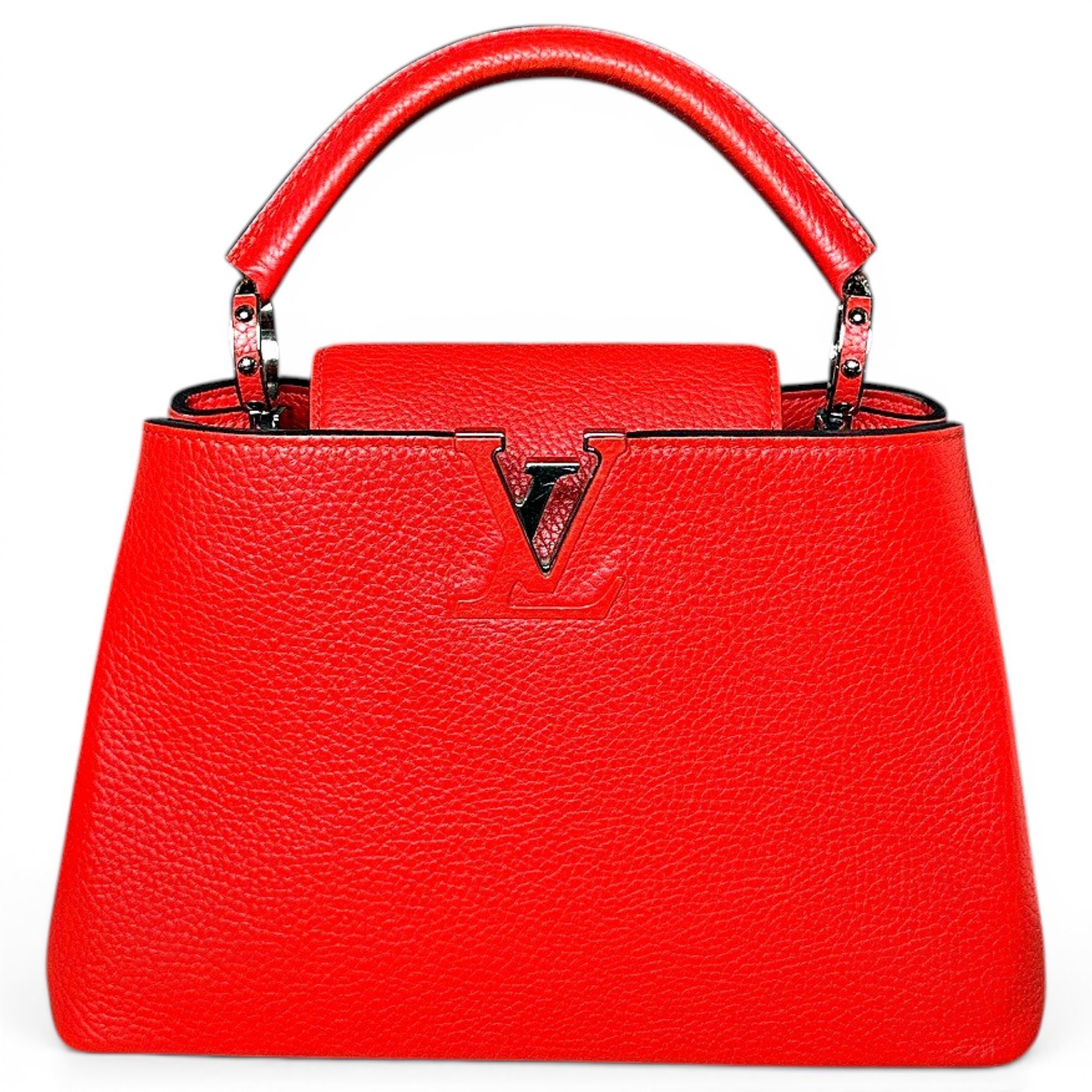 Capucines leather handbag