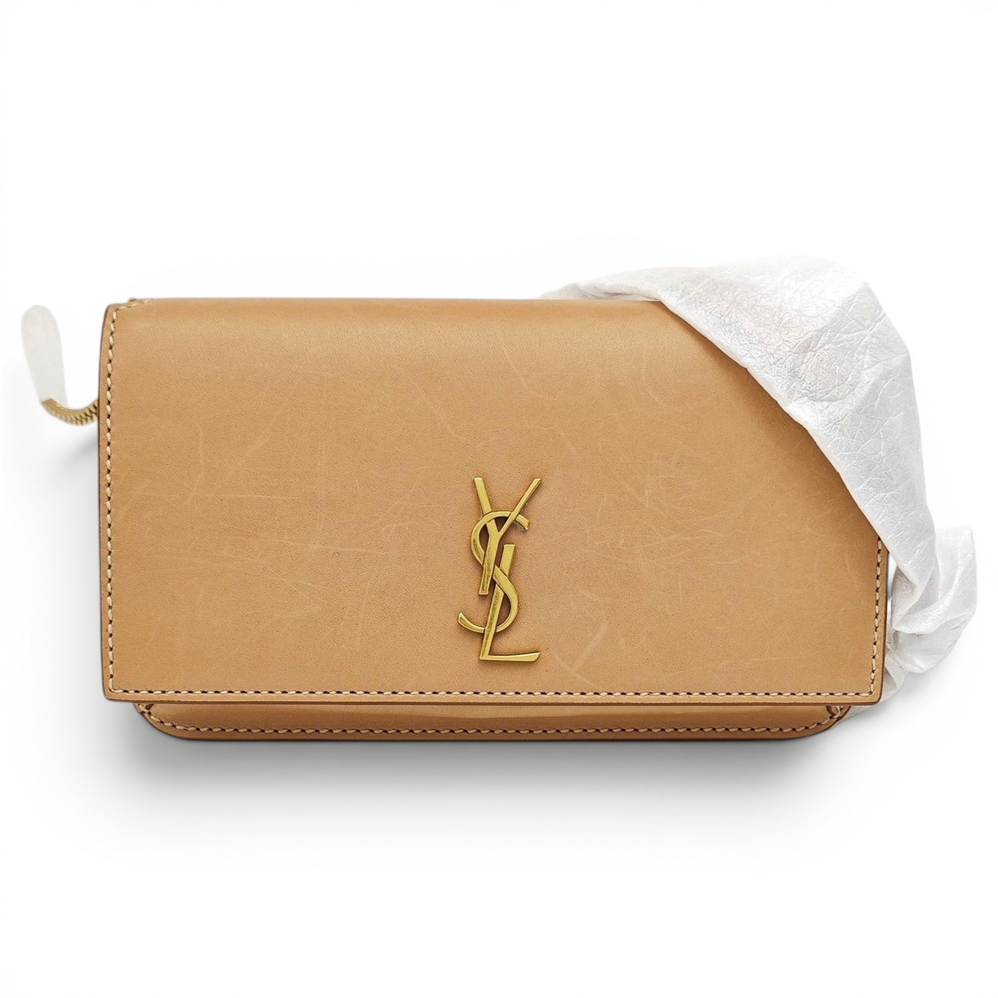 Baby monogramme leather handbag