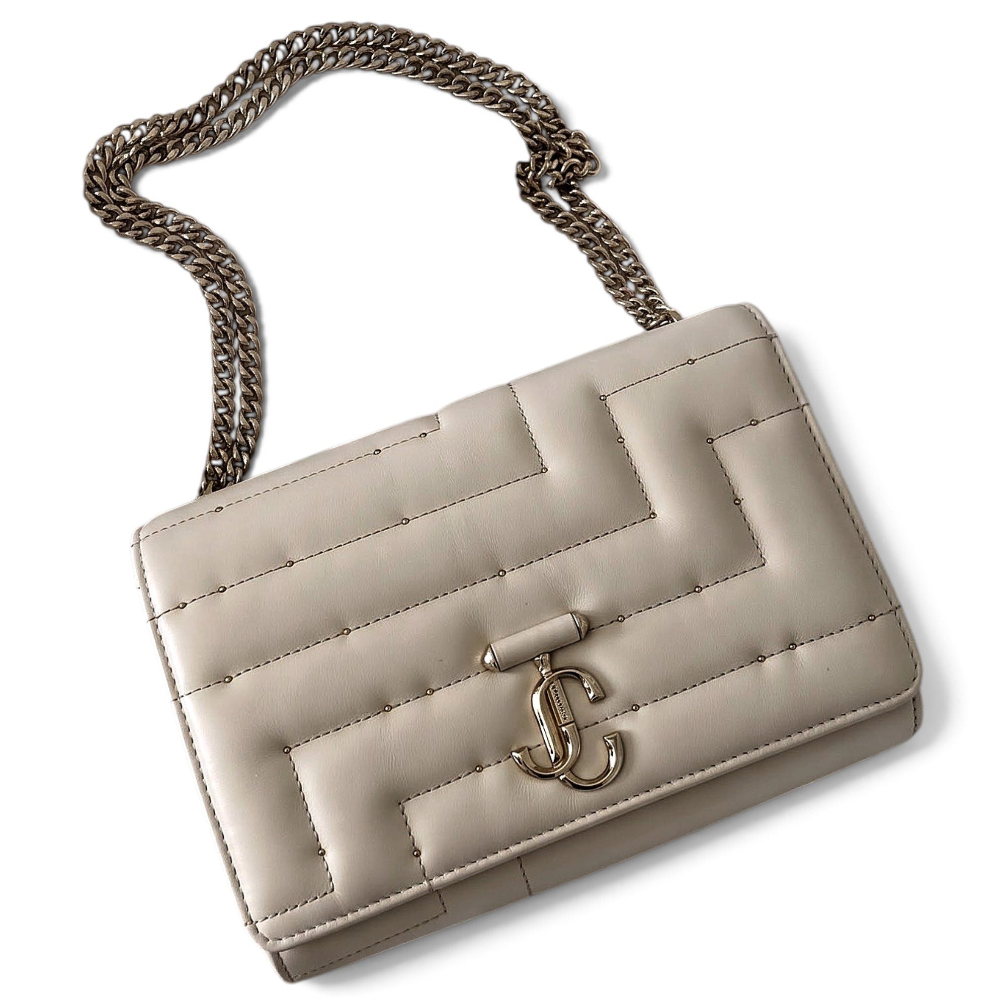 Jimmy Choo Avenue leather handbag