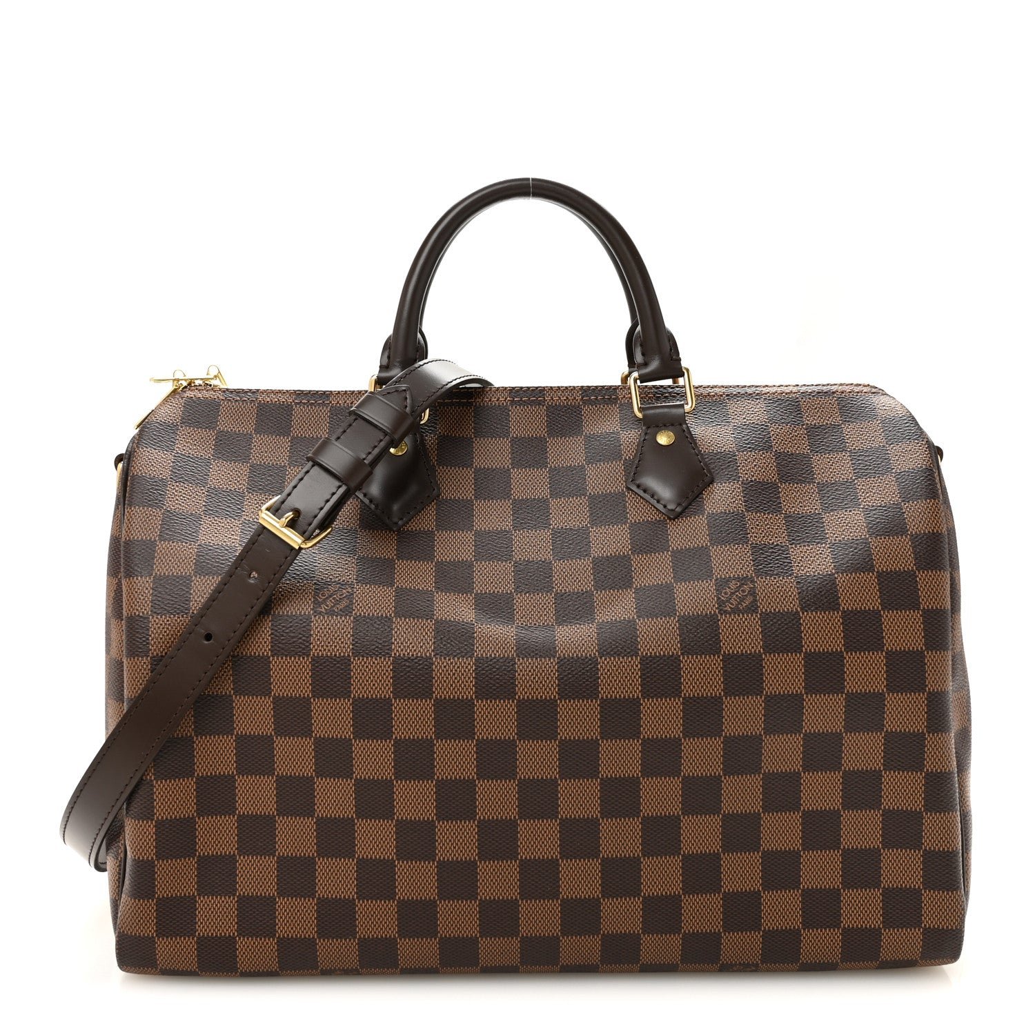 Louis Vuitton Damier Ebene Speedy Bandouliere 35