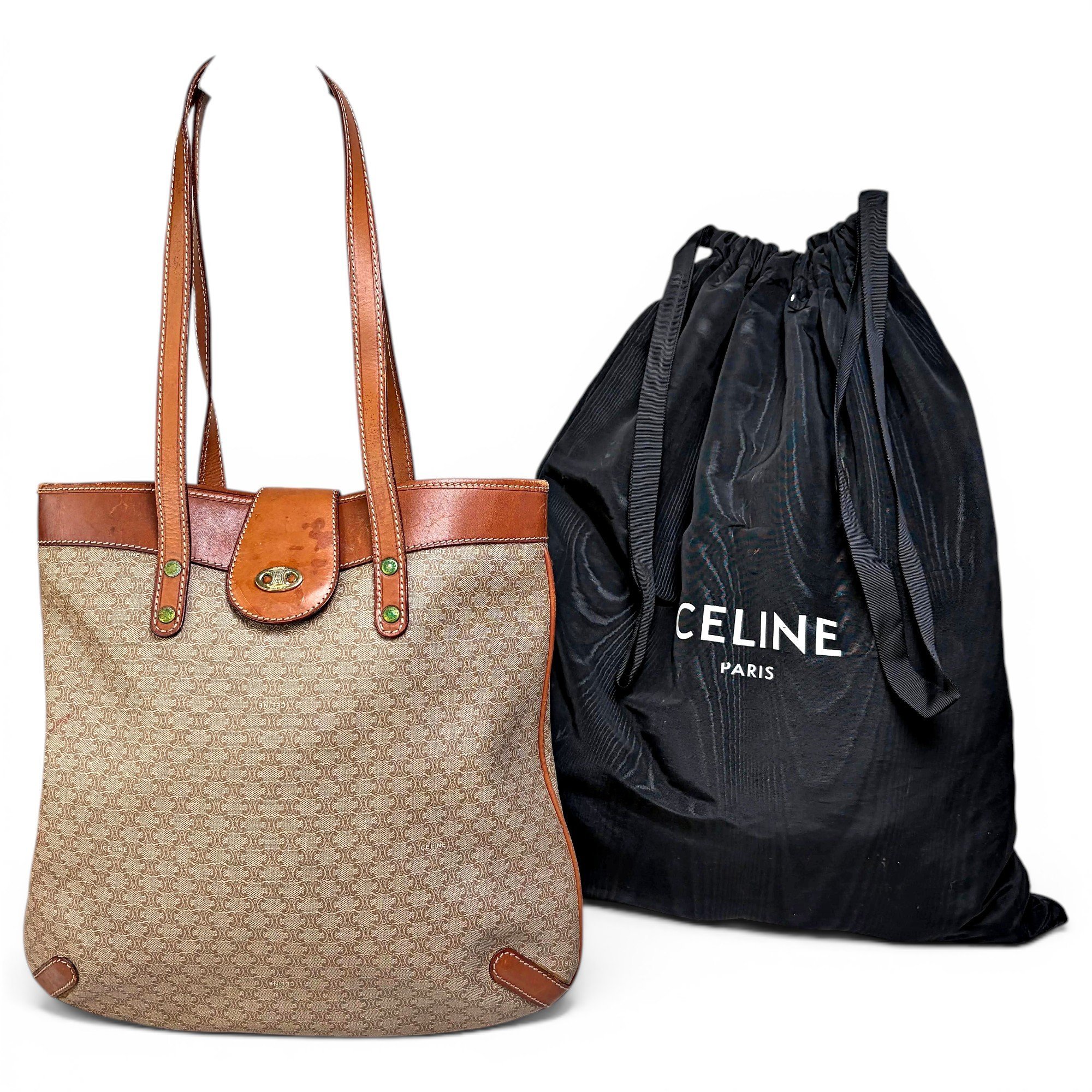 Big Bag leather handbag