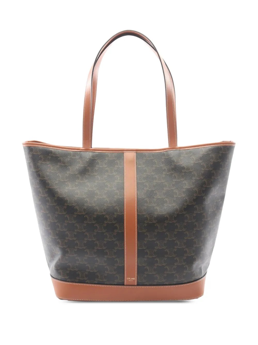 2010-2026 Medium Triomphe Coated Canvas Cabas tote bag