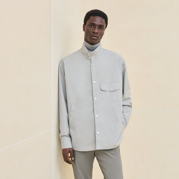 Silex "Poches Superposees" Boxy Fit Shirt