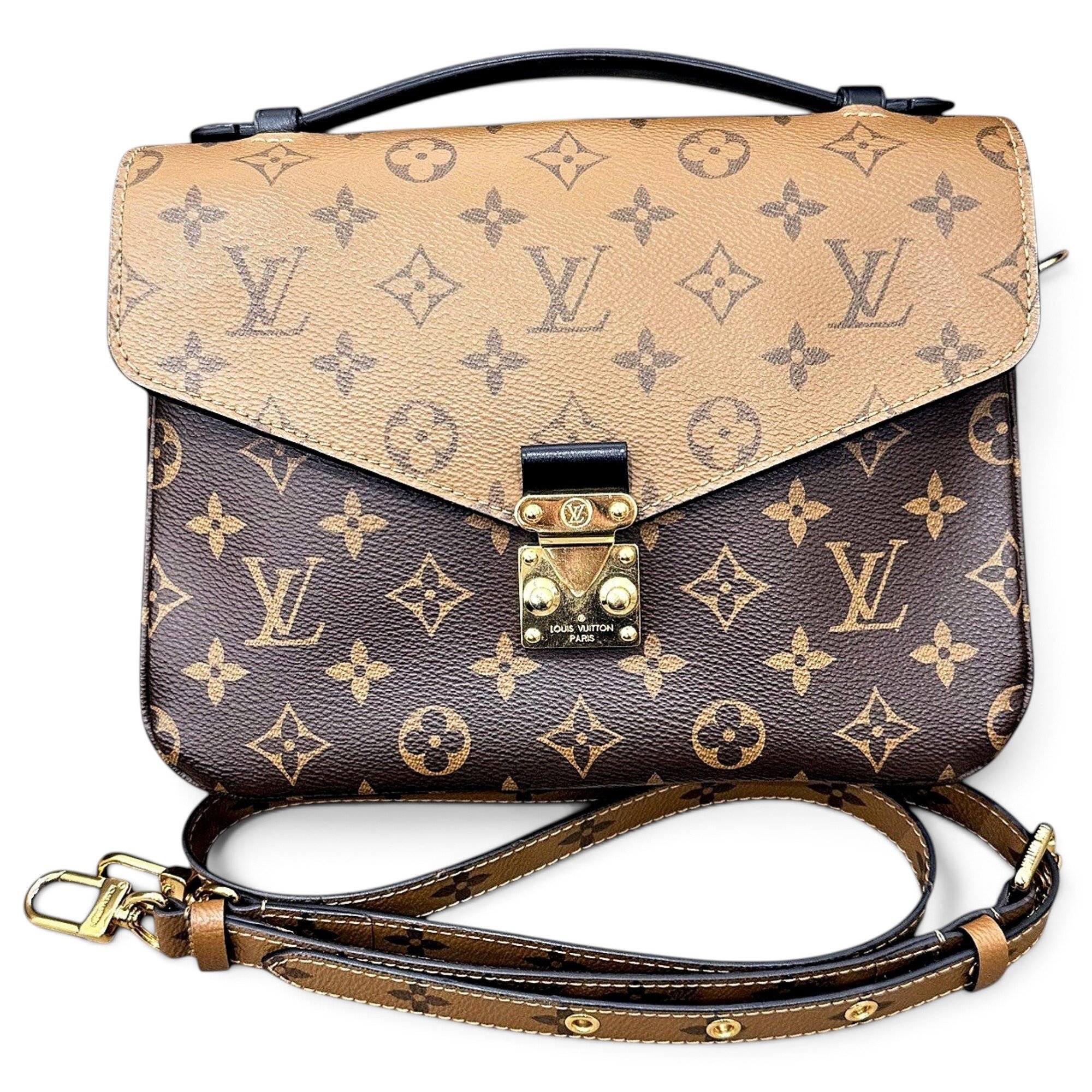Metis leather handbag