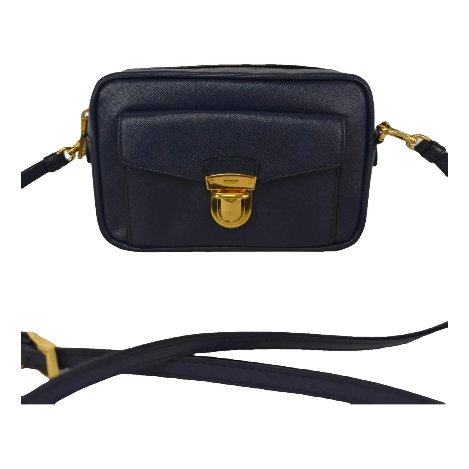 Leather crossbody bag