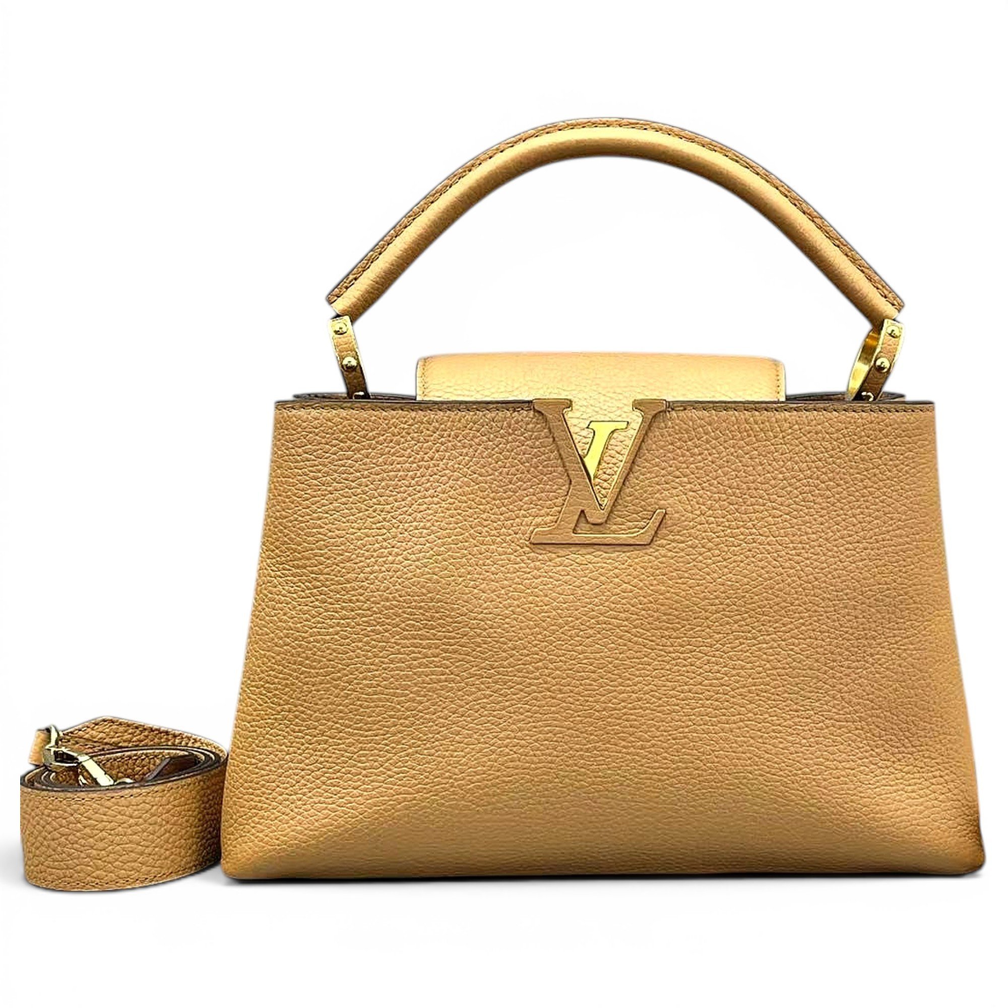 Capucines leather handbag