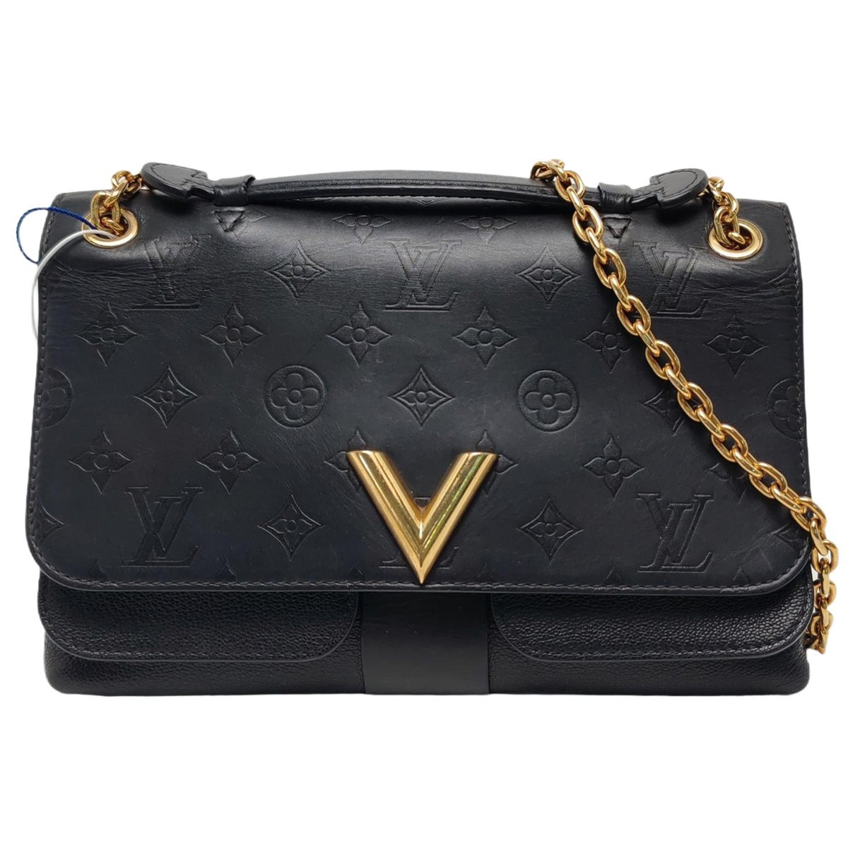 One Handle very leather handbag