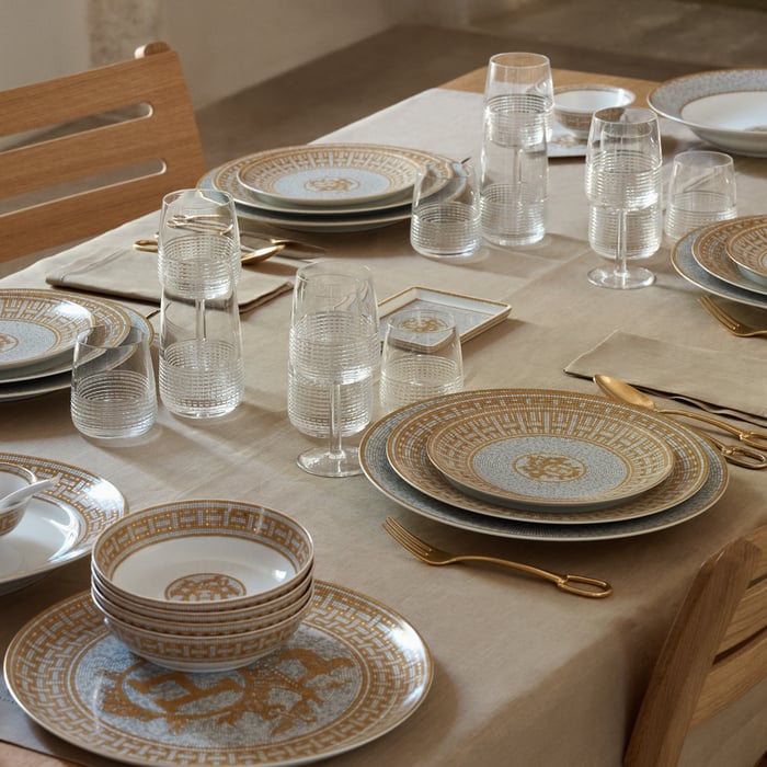 Sans Coloris Mosaique Au 24 Gold Soup Tureen