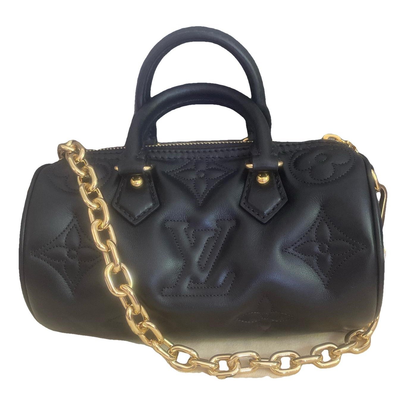 Papillon BB leather bag