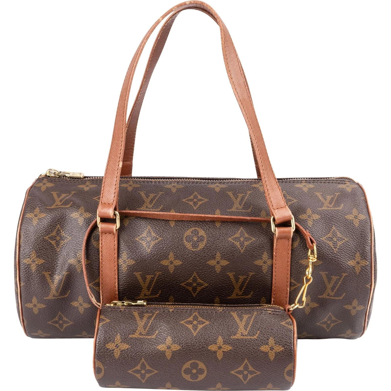 Papillon leather handbag