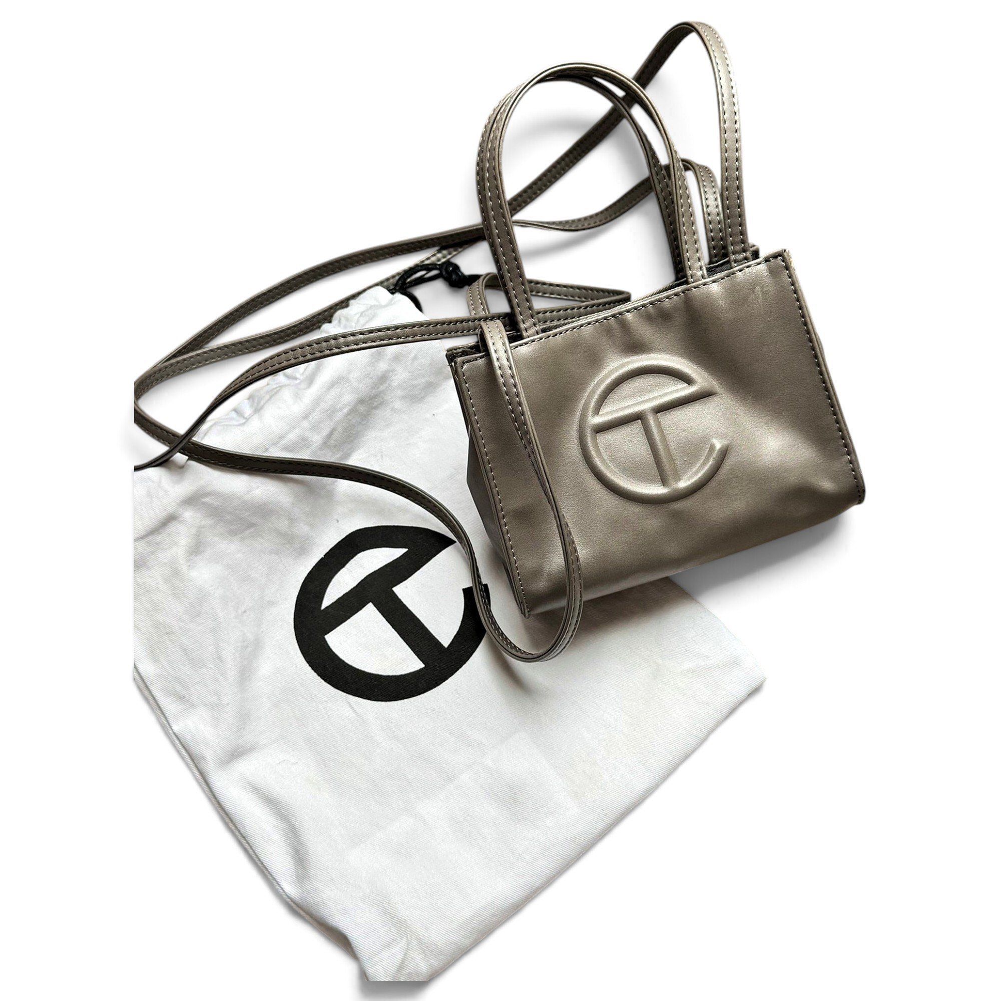 Telfar Small Shopping Bag vegan leather tote
