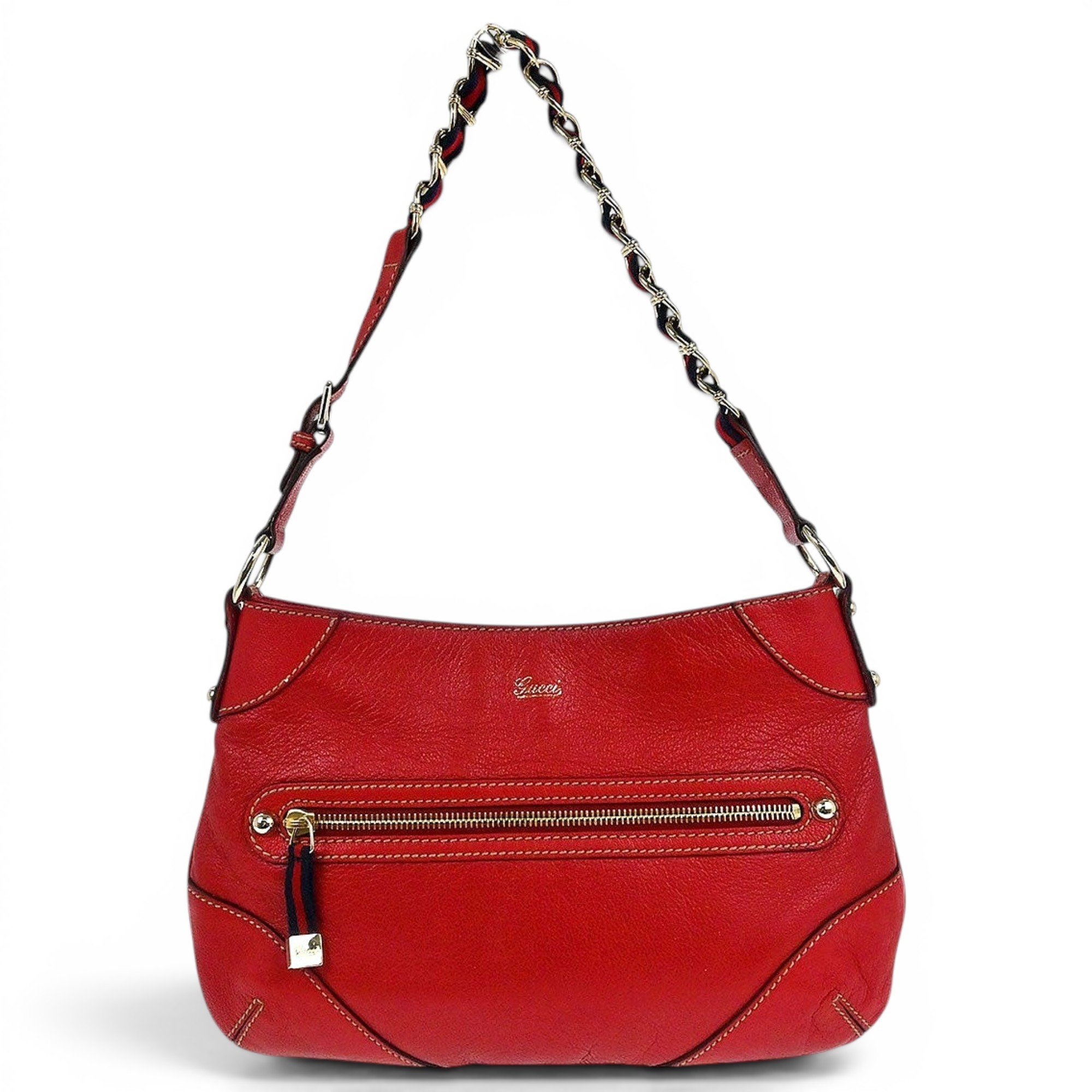 Leather handbag