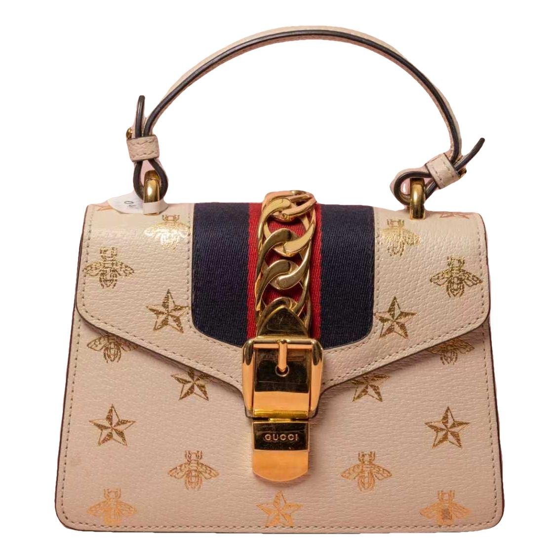 Sylvie Top Handle leather handbag