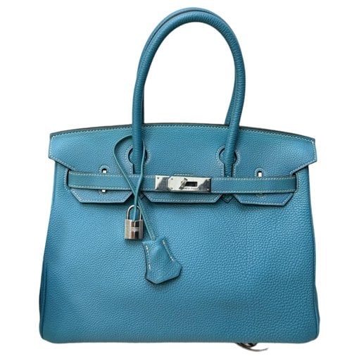 Birkin 30 leather handbag