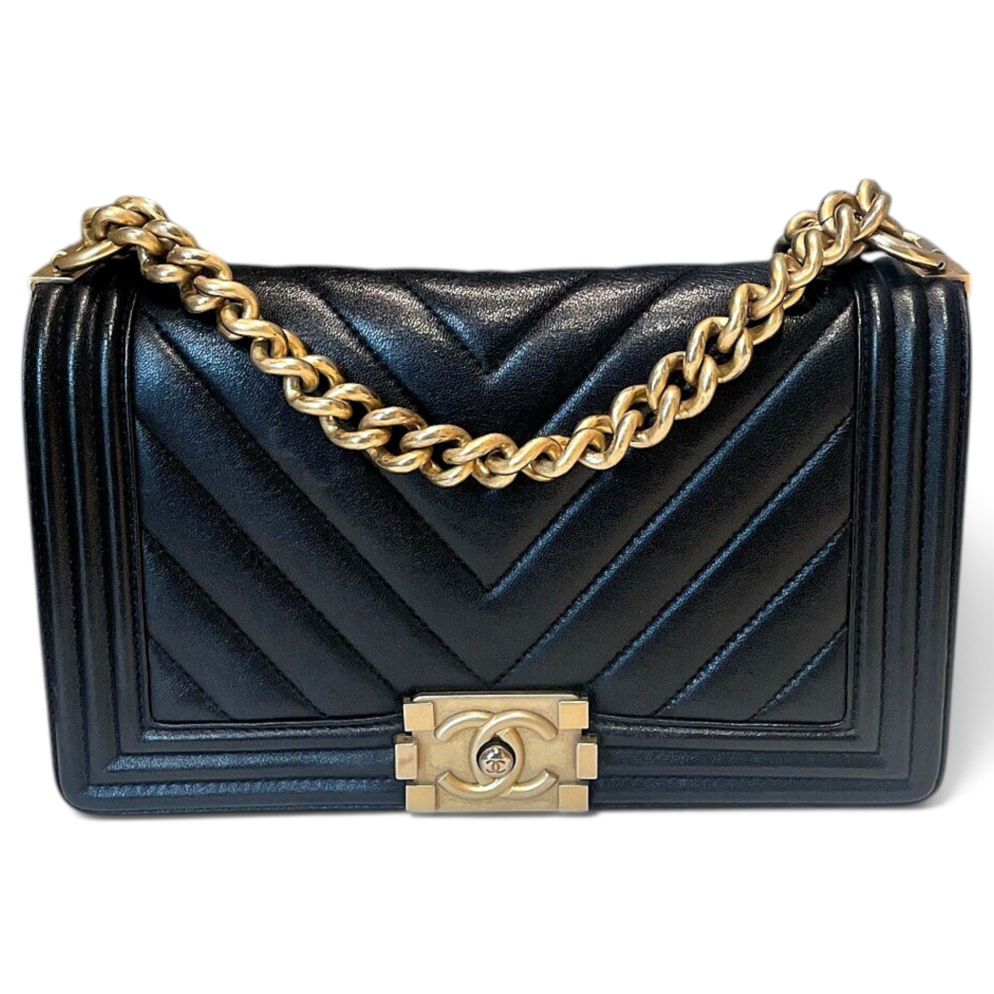 Boy leather crossbody bag
