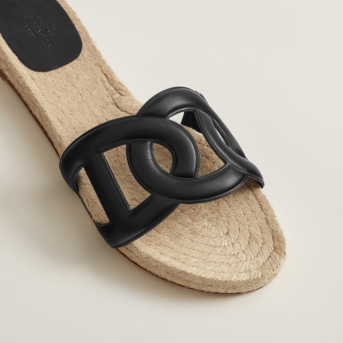 Noir Famosa Espadrille
