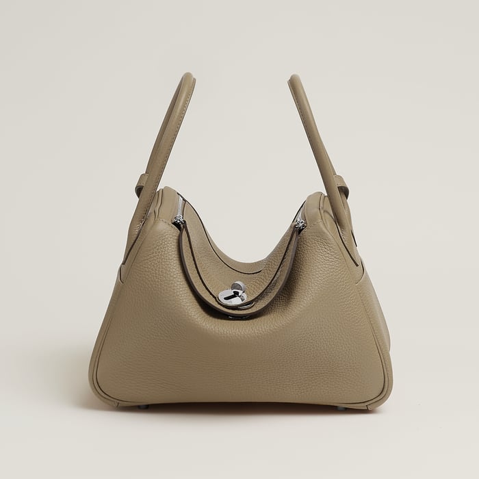 Beige Marfa Lindy 26 Bag