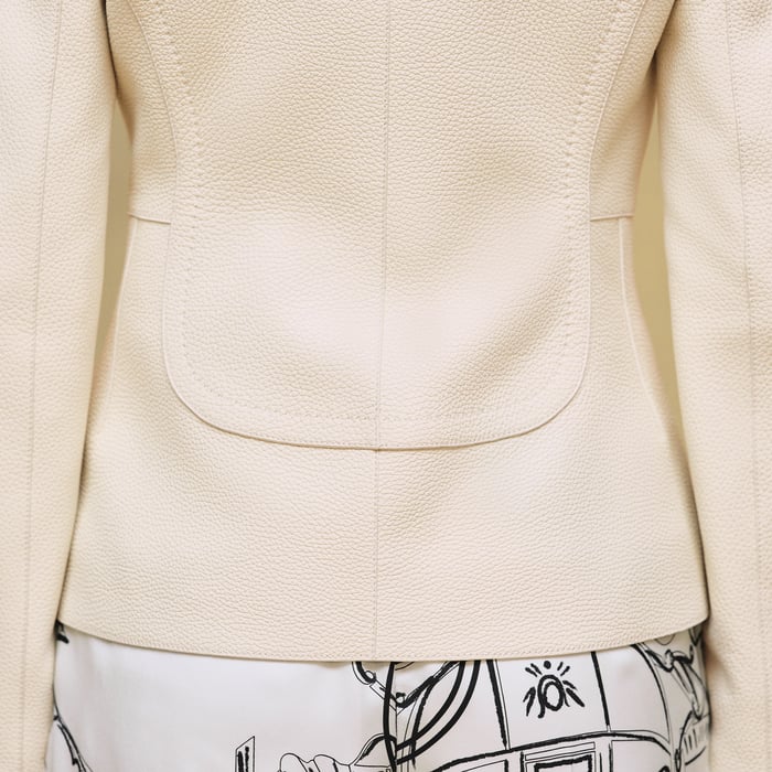 Beige Sable Equestrian Jacket